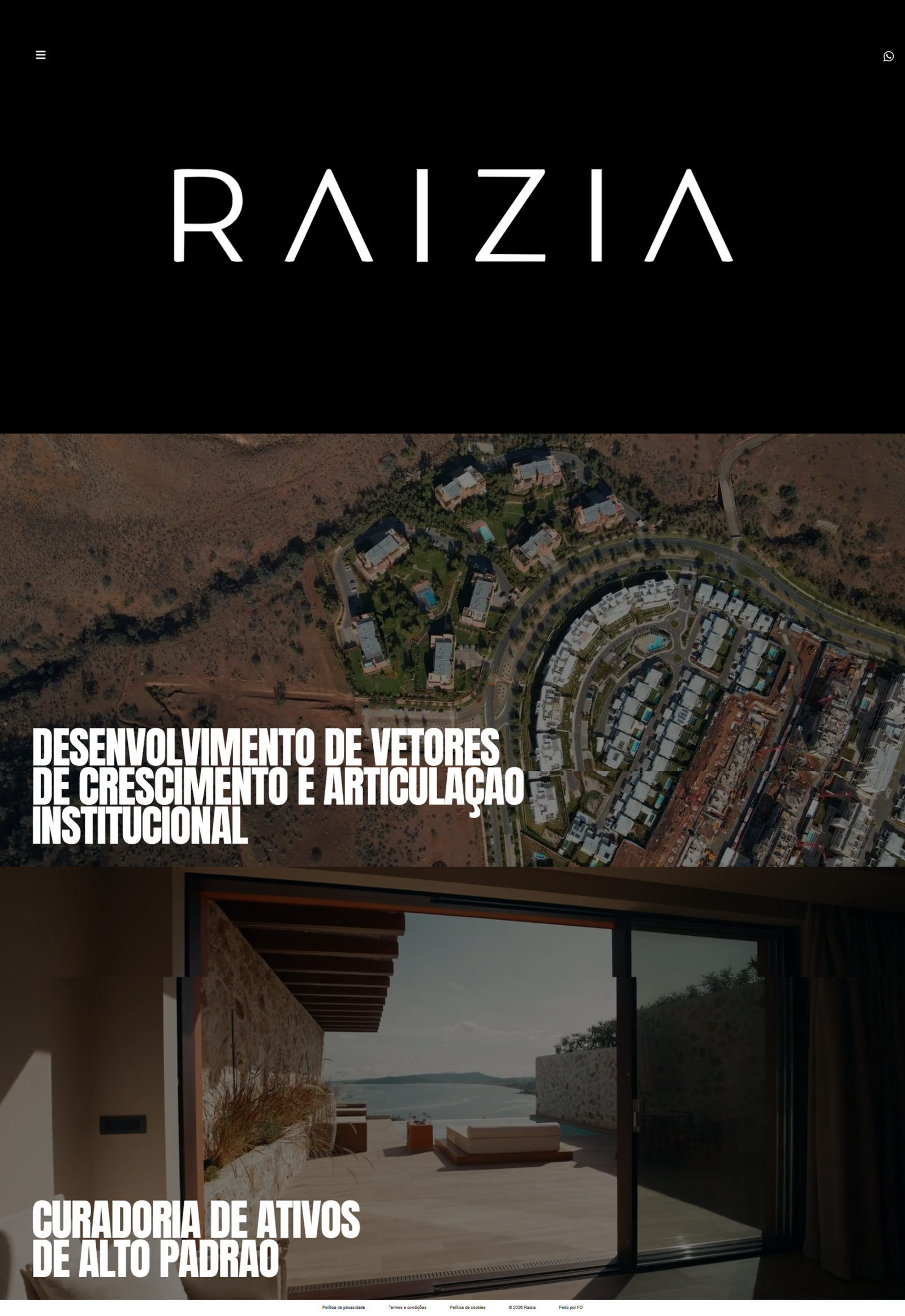 Raizia Imobiliária - Serviços